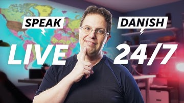 Speak Danish 24/7 with DanishClass101 TV 🔴 Live 24/7