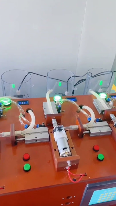 how to test water flow #brushlessmotor #factory