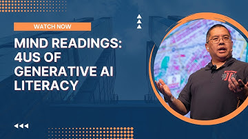 Mind Readings: 4Us of Generative AI Literacy