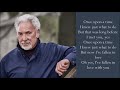 Once Upon A Time - Tom Jones - (1965 - Lyrics)