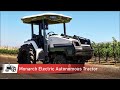 Monarch electric autonomous tractor in action