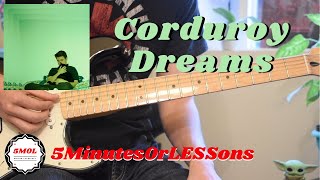How to Play Rex Orange County - Corduroy Dreams | Guitar Lesson with TABs