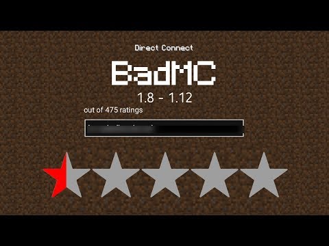 Going to the WORST REVIEWED Minecraft Server in HISTORY