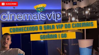 CONHECENDO A SALA VIP DO CINEMA | CINEMAIS | VLOG PODBÃO