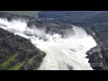 Giant Model Mimics Damaged Dam Spillway