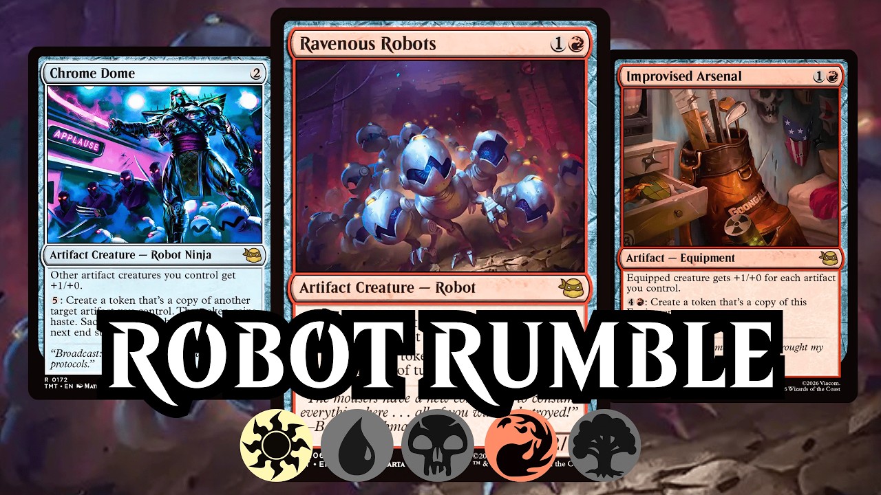 Boros Robots is STRONG and FAST! | MTG Arena Standard Boros TMNT