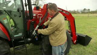 Case IH Farmall C Loader how to Detach