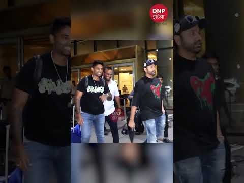 Surya Kumar Yadav & Rohit Sharma spotted together at the airport || DNP INDIA