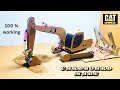 How To Easily Make A Remote Controlled Hydraulic Excavator Without Motor JCB With Cardboard Diy