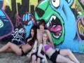 Venice Beach Photo Shoot: Zack Conroy, Jacqueline MacInnes Wood & Kim Matula