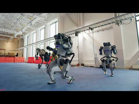   현대차가 인수한 Boston Dynamics 로봇들의 댄스쇼