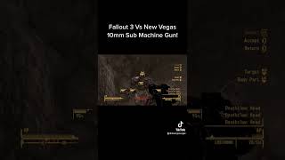 Fallout 3 Vs New Vegas 10Mm Sub Machine Gun!