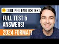 Duolingo english test 2024  full test  answers