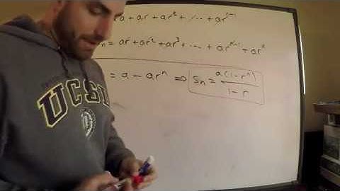 Proof | Finite + Infinite Geometric Series (and More)