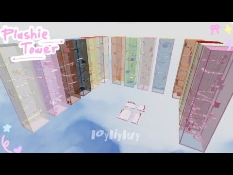 💖🧸Plushie Tower 6 minutos para dormir 😴🩷 // JILOREN