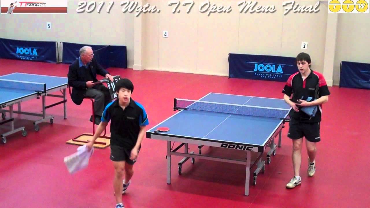 2011 TTSports Wellington Table Tennis Open Mens Singles Final.mpg YouTube