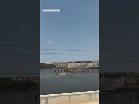 Nagarjuna sagar dam#nagarjunasagardam #viral #fyp #water