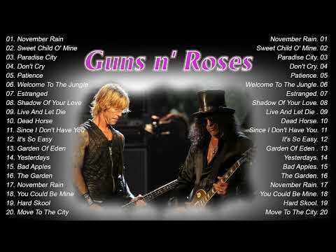 Full Album Guns N' Roses 2023 - Best Songs Of Guns N' Roses