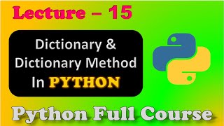 Celebrity Dictionary In Python | dictionaries Build-in functions | Python Full Course | Lecture 15. Wealth