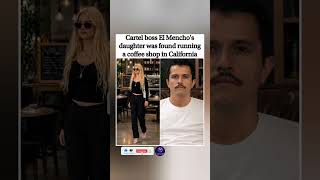 ☕ From Cartel Royalty to Coffee Shop? The Truth About El Mencho’s Daughter! 😱 #shorts #trending