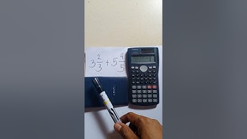 [Calculator Trick] Adding Mixed Fractions using Scientific Calculator