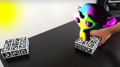 Augmented Reality - Monkey Suzanne with OpenGL and OpenCV