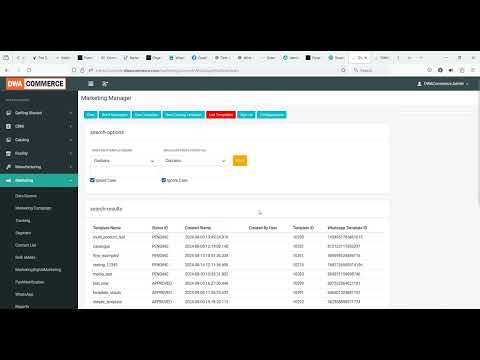 Create Templates with Media - Video / Image / Document - video from DWA Commerce