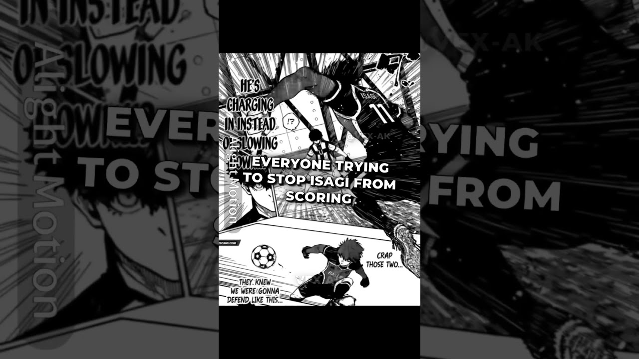 Isagi Is HIM Blue Lock Edit