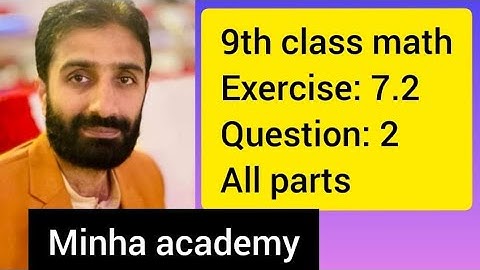 9th class math exercise 7.2 complete