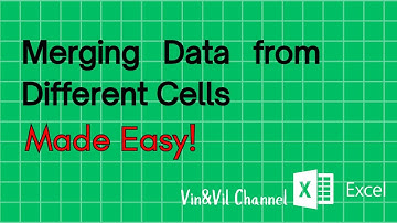 Merging Data from different Cells in seconds! Try this Excel Hack! #dataentry