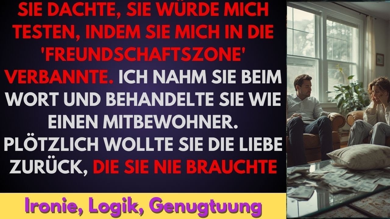 Ich mag dich aber ich bin nicht verliebt.