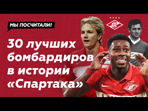 Лучшие бомбардиры Спартака