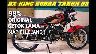 REVIEW YAMAHA RX-KING KOBRA TAHUN 93,REDI EDISI LELANG.