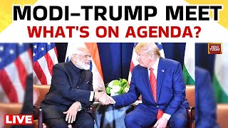 Details Modi-Trump Meet LIVE Tracker | Trade, Tariffs And Illegal Immigrants: What's On Agenda | US News Update