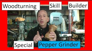 Woodworking- How to Turn a Peppermill