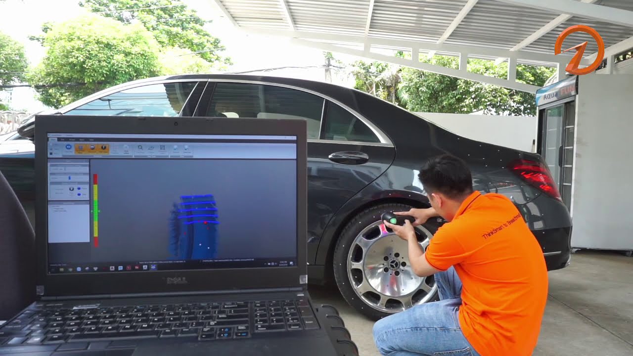 ThinkSmart | Kiểm tra 3D trên vỏ bánh xe ô tô - youtube