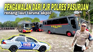 CONVOY‼️ THIS TIME IS DIRECTLY ESCORTED BY THE PASURUAN POLICE POLICE OFFICE