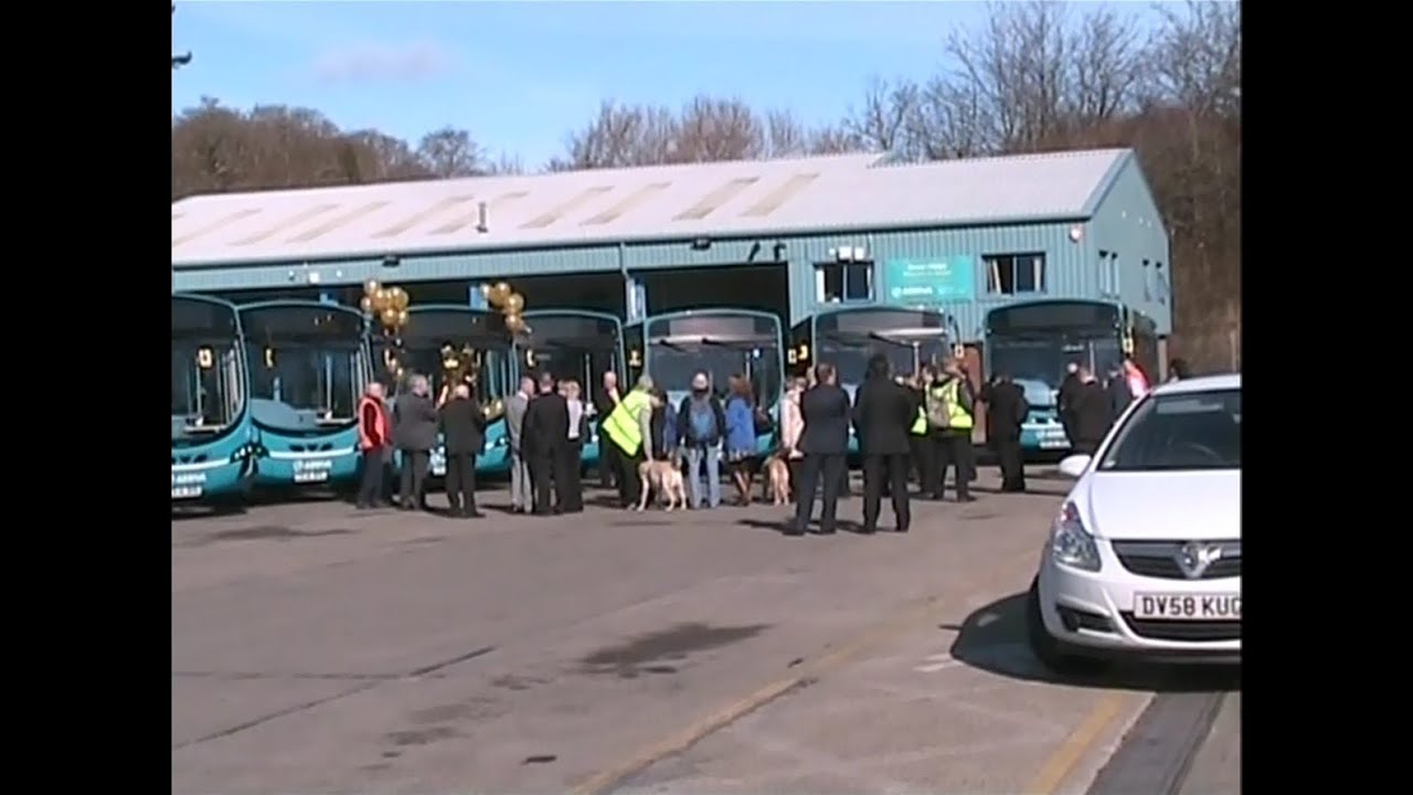 *Arriva Buses Wales Official Launch of 15 Brand New VDL Wright Pulsar 2's for Bangor*