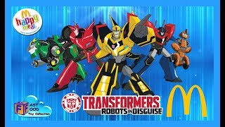 2017 Transformers: Robots in Disguise McDonald's Happy Meal Toys | fastfood TOY collection