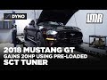 Mustang GT Gains 20 Horsepower Using A Pre-Loaded SCT Tuner - Dyno