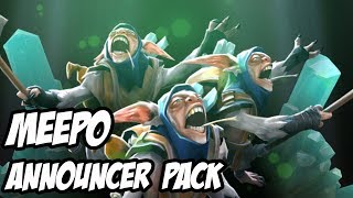 Dota Meepo Announcer Pack - International 2018