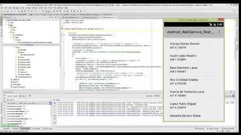 Android WebService Rest JSON