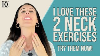 I Love These 2 Neck Exercises Try Them Now!