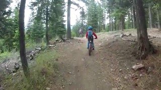 Brady's 1st Downhill Run at Northstar