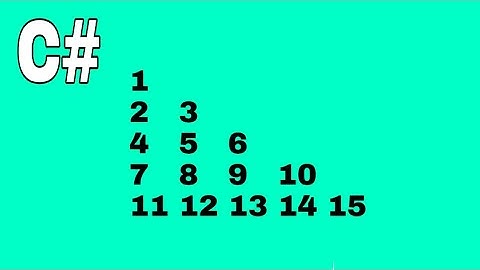 C# Drawing  Number patterns