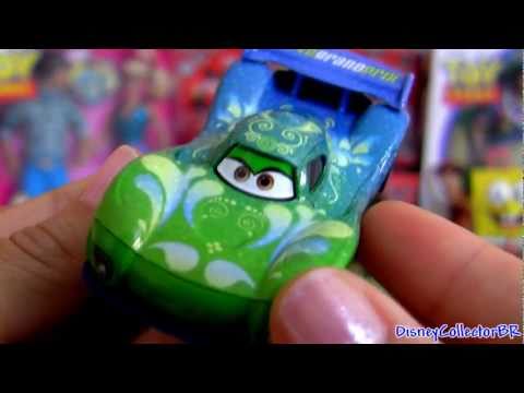 Carla Veloso diecast do filme Carros 2 da Disney P...