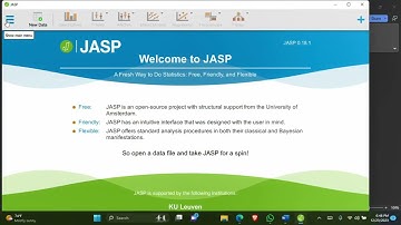 Histogram in JASP #JASP #JASP Analysis Part#2
