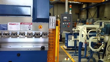 Steelmaster Full Hydraulic Pressbrake Model: SM-PB110-3200NC2 - 3200mm x 110Ton Capacity