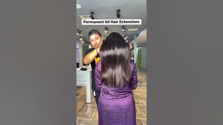 Permanent 6d Haïr Extensions | Lammy Salon | ☎️ 7010894135 #shorts #permanent #6d #hairextensions