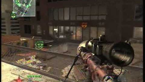 Modern Warfare 2: MW2 Quick Scoping Montage (Klutch HULK)